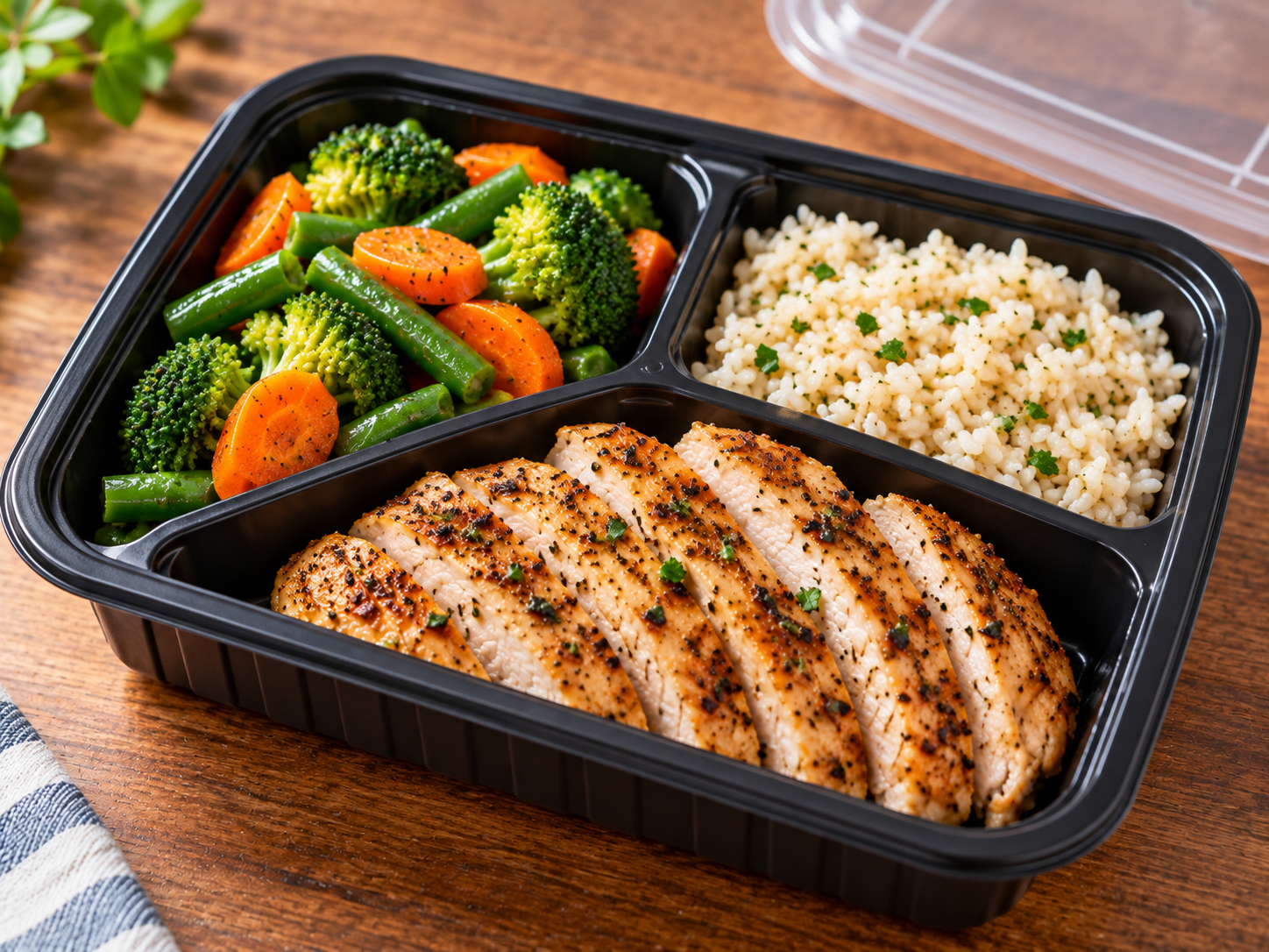 Individually Packaged Hot Meals